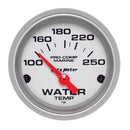 AUTOMETER 2-1/16 U/L Water Temp Gauge 100-250 Deg 200762-33
