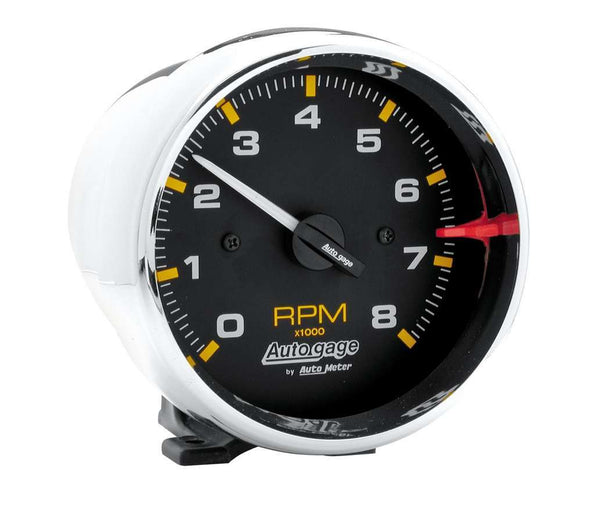 AUTOMETER Chrome 8 000 Rpm Tach 2301