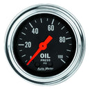 AUTOMETER 0-100 Oil Pressure Gauge 2421