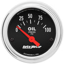 AUTOMETER 0-100 Oil Pressure Gauge 2522