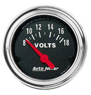 AUTOMETER 8-18V Voltmeter Gauge 2592