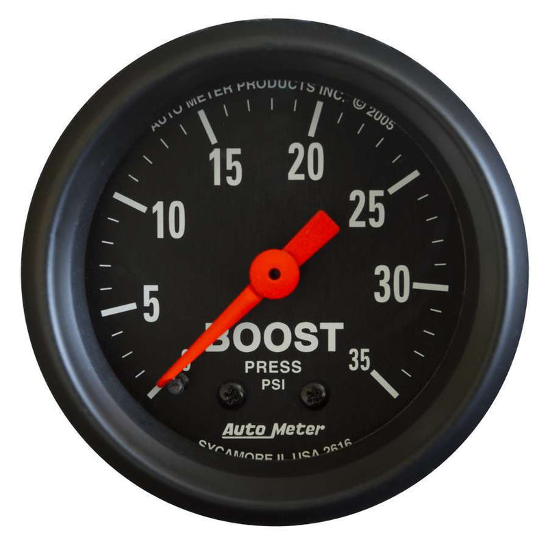 AUTOMETER 2-1/16in Z-Series Boost Gauge 0-35psi 2616