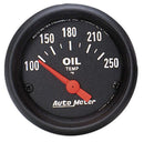 AUTOMETER 2-1/16in Z-Series Oil Temp Gauge 100-250 2638