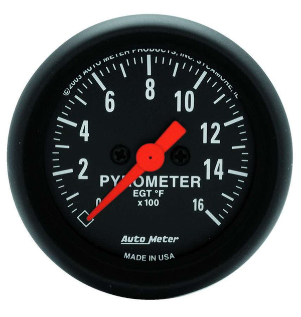 AUTOMETER 2-1/16in Z-Series EGT Pyrometer Kit 0-1600 2654