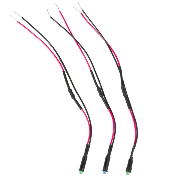 AUTOMETER LED Light Kit w/2-Green & 1-Blue lights 3283