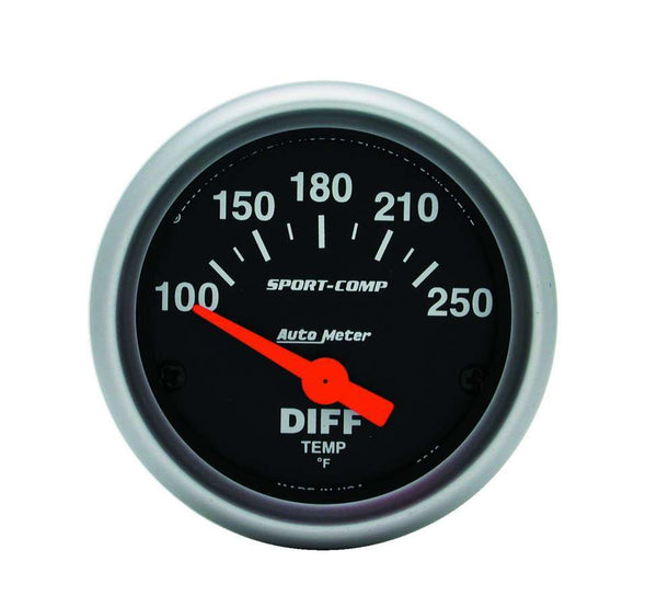 AUTOMETER 2-1/16in S/C Differental Temp Gauge 3349