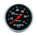 AUTOMETER 0-60 Psi Blower Pressure 3402