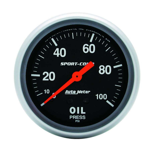 AUTOMETER 0-100 Oil Pressure Gauge 3421