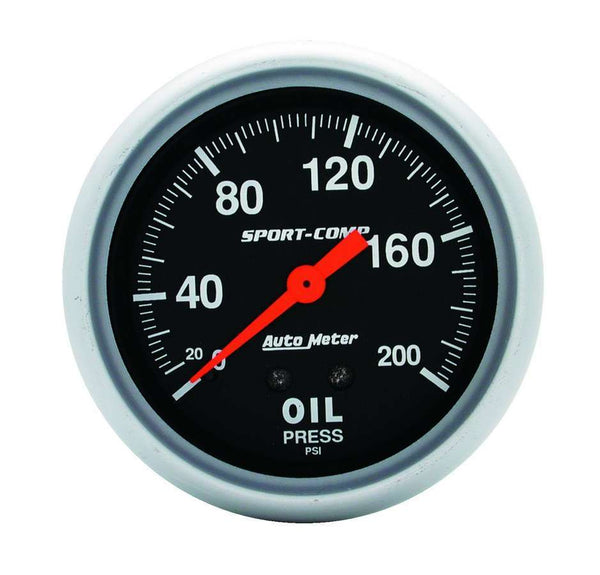 AUTOMETER 0-200 Oil Pressure Gauge 3422