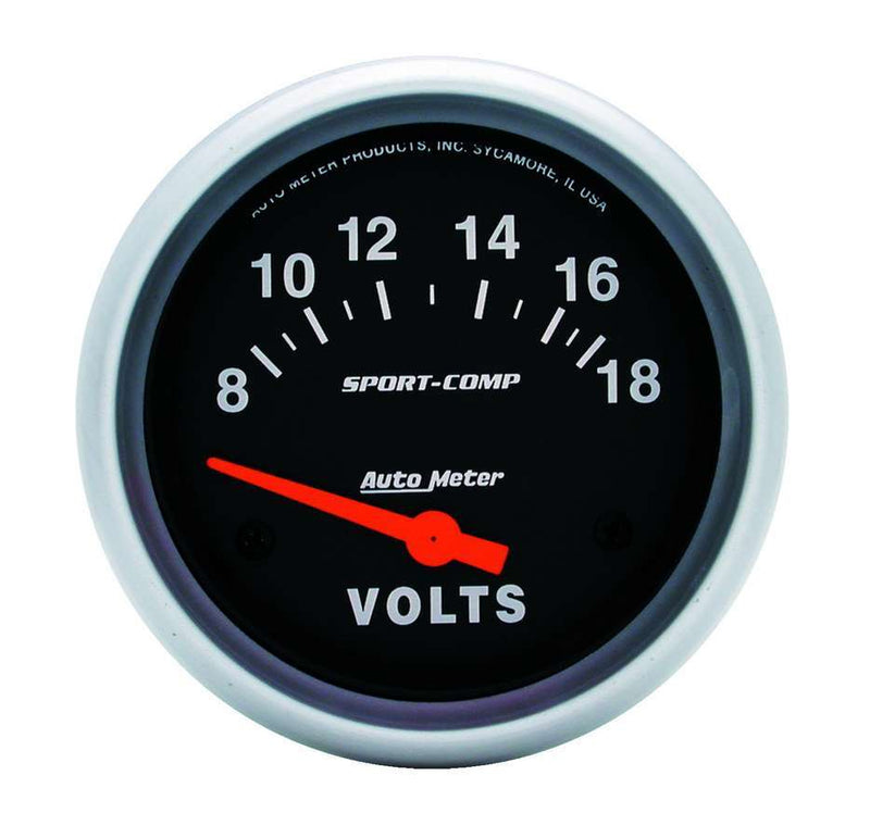 AUTOMETER 8-18 Voltmeter Gauge 3592