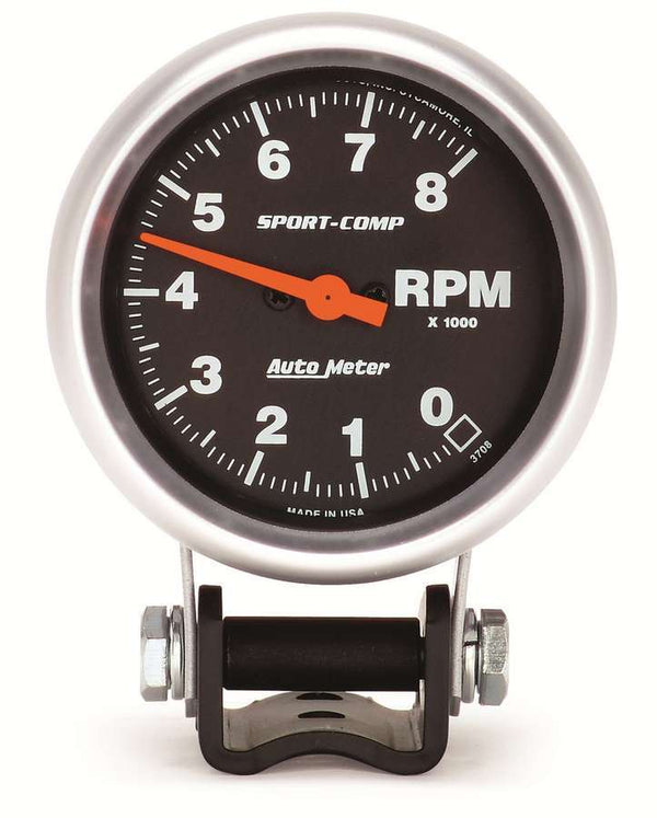AUTOMETER 2-5/8in 8000rpm Mini Tac 3708