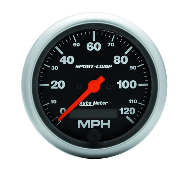 AUTOMETER 3-3/8in Sport Comp. Elec. 120MPH Speedometer 3987