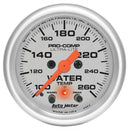 AUTOMETER 2-1/16in U/L Water Temp Gauge w/Peak & Warning 4354