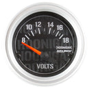 AUTOMETER 2-1/16in Voltmeter Gauge Hoonigan Series 4391-09000
