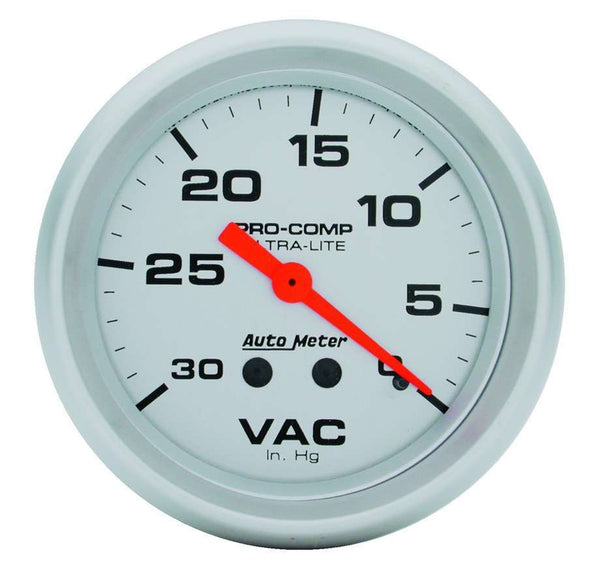 AUTOMETER Ultra-lite Vacuum 30 in 4484