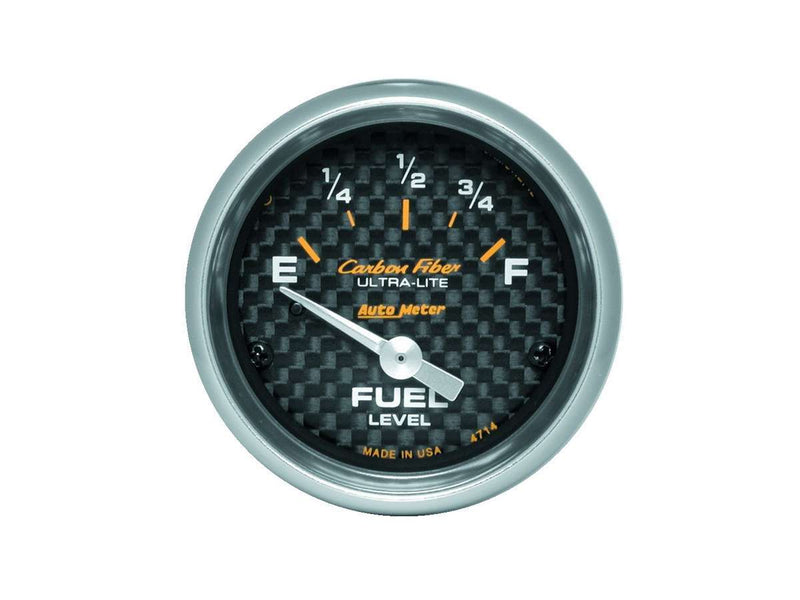 AUTOMETER C/F 2-1/16in Fuel Level Gauge 0-90 OHM 4714