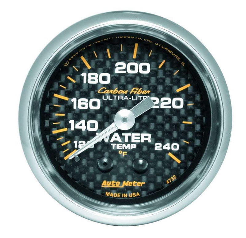 AUTOMETER 2-1/16in C/F Water Temp. Gauge 120-240 4732