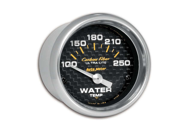 AUTOMETER C/F 2-1/16in Water Temp. Gauge 100-250 4737