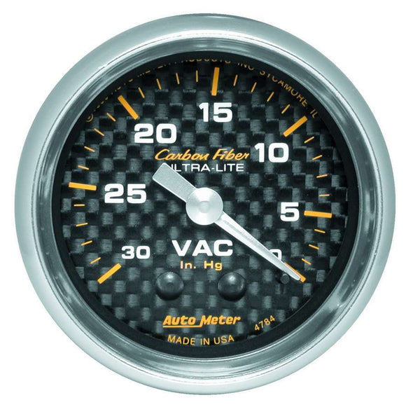 AUTOMETER C/F 2-1/16in Vacuum Gauge 4784