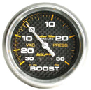 AUTOMETER C/F 2-5/8in Boost Gauge 4803