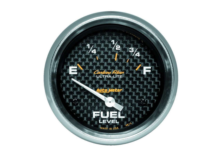 AUTOMETER 2-5/8in C/F Fuel Level Gauge 73/10 OHMS 4815