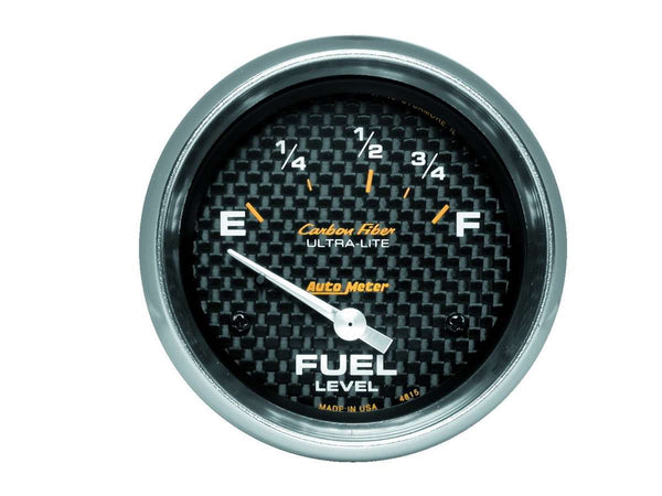 AUTOMETER 2-5/8in C/F Fuel Level Gauge 73/10 OHMS 4815
