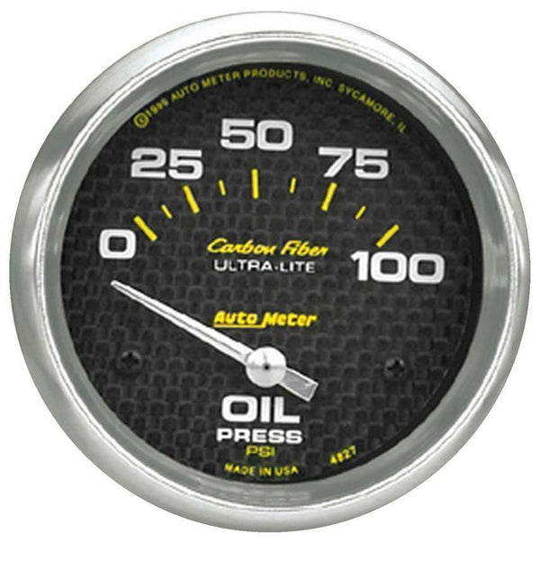 AUTOMETER C/F 2-5/8in Oil Pressure Gauge 0-100PSI 4827
