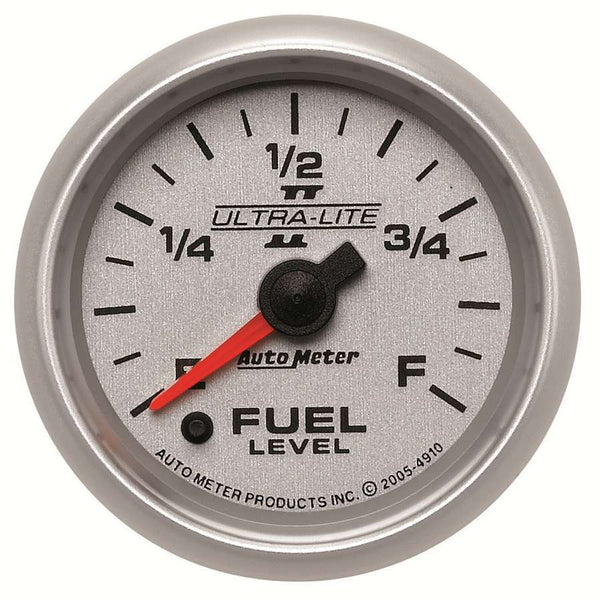 AUTOMETER 2-1/16in U/L II Fuel Level Gauge 4910