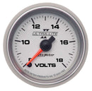 AUTOMETER 2-1/16 U/L II Voltmeter 8-18 Full Sweep 4991