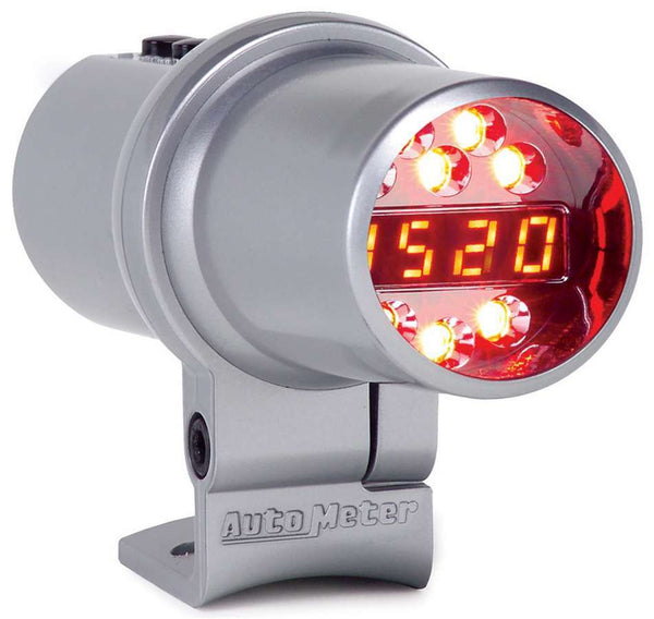 AUTOMETER 2-1/16in D/P/S Shift Light - 1 Stage- Silver 5344