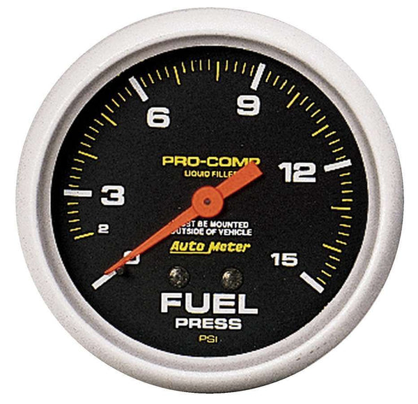 AUTOMETER 0-15 Fuel Pressure Gauge 5411
