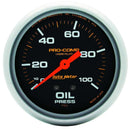 AUTOMETER 0-100 Oil Pressure Gauge 5421