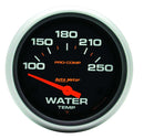 AUTOMETER Pro-Comp 2-5/8in Water Temp 100-250 Elect. 5437