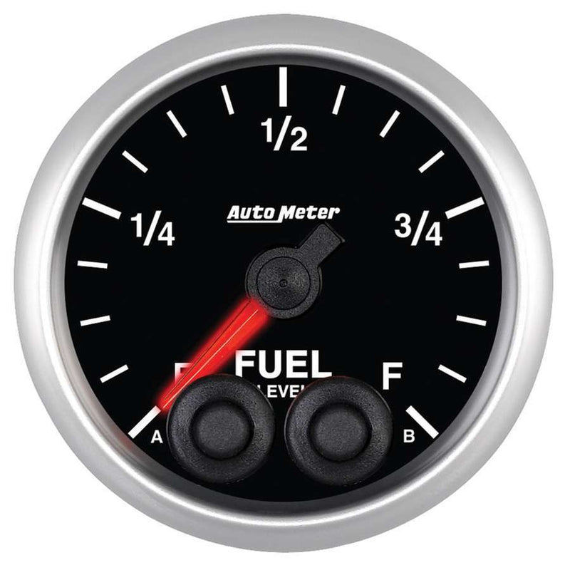 AUTOMETER 2-1/16 E/S Fuel Level Gauge - Programmable 5609