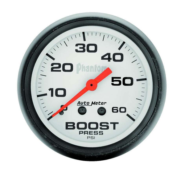 AUTOMETER 2-1/16 Phantom Boost Gauge - 0-60psi 5705