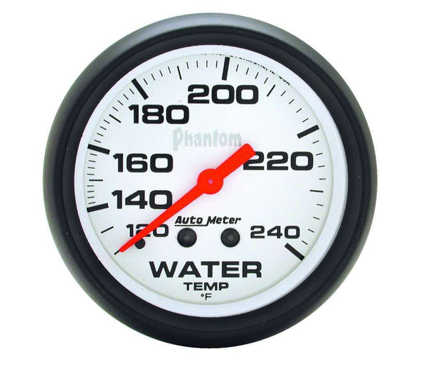 AUTOMETER 2-5/8in Phantom Water Temp. Gauge 120-240 5832