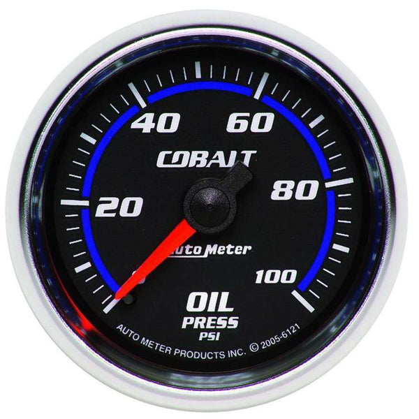 AUTOMETER 2-1/16in C/S Oil Pressure Gauge 0-100psi 6121