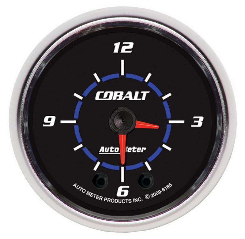 AUTOMETER 2-1/16 Cobalt Hi-Def Clock 6185