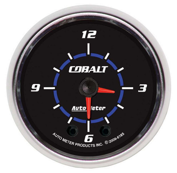 AUTOMETER 2-1/16 Cobalt Hi-Def Clock 6185