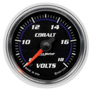 AUTOMETER 2-1/16in C/S Voltmeter Gauge 8-18 Volts 6191