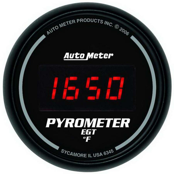 AUTOMETER 2-1/16in DG/B Pyrometer/ EGT Gauge 6345