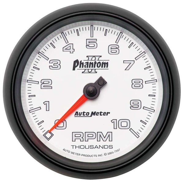 AUTOMETER 3-3/8in P/S II In-Dash Tach 7597