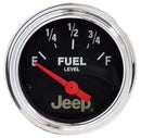 AUTOMETER 2-1/16 Fuel Level Gauge 0-90ohms - Jeep Series 880243