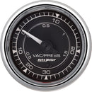 AUTOMETER 2/16 Chrono Chrome Gauge Vac/Boost 30HG/30PSI 9703