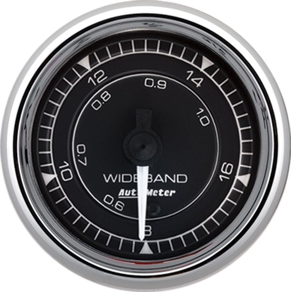 AUTOMETER 2/16 Chrono Chrome Gauge Air/Fuel Ratio Wideband 9770