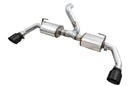 AWE TUNING Jeep JL JLU Dual Exhaust Axleback Black Tips 3015-33001