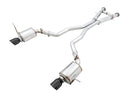 AWE TUNING Jeep SRT WK2 Exhaust Dual Outlet Black Tips 3015-33121