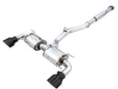 AWE TUNING BRZ GR86 FR-S Exhaust Dual Outlet Black Tips 3015-33486