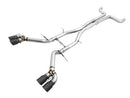 AWE TUNING 16-24 Camaro LT1 SS ZL1 Exhaust Quad Black Tips 3020-43074