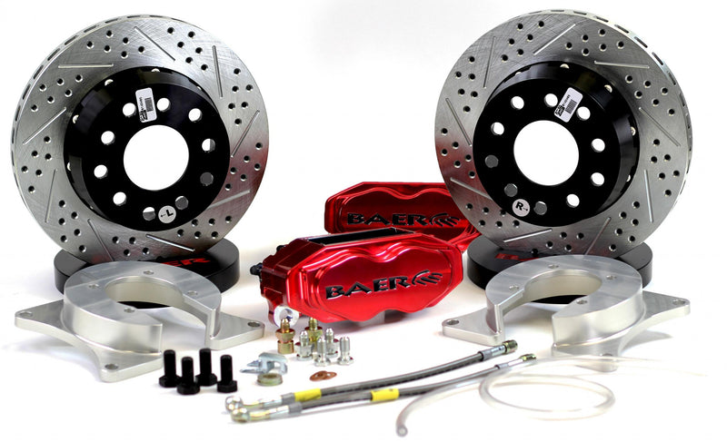 BAER BRAKES Deep Stage SS4+ Rear Bra ke System 15- Mustang 4262695FR